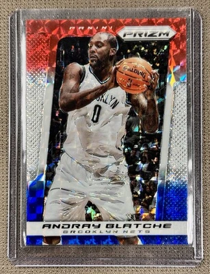 2013-14 Panini Prizm Red White & Blue Mosaic Prizm #174 Andray Blatche Nets - Image 1 of 2
