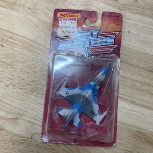 Vintage Matchbox 1989 Sky Busters ✈️ Die-cast F16A USAF Jet Fighter Military SB9 - Picture 1 of 5