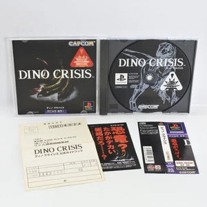 DINO CRISIS Spine * PS1 Playstation For JP System 2580 p1 - Picture 1 of 7