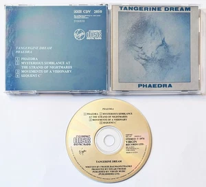 TANGERINE DREAM Phaedra CD 1974 Virgin/BMG Direct EDGAR FROESE 4-Tracks - Picture 1 of 1