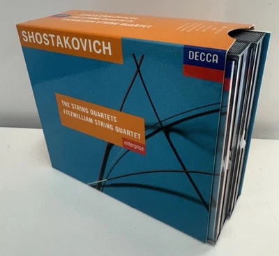 Shostakovich: The String Quartets - Fitzwilliam Qt - DECCA 6 CD SET - Image 1 of 3