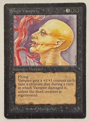 Sengir Vampire - Beta MTG Magic the Gathering - Image 1 of 2