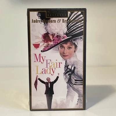 My Fair Lady VHS 2 Tape Box Set Edición 30 Aniversario Nuevo Audrey Hepburn Foto 1 de 4