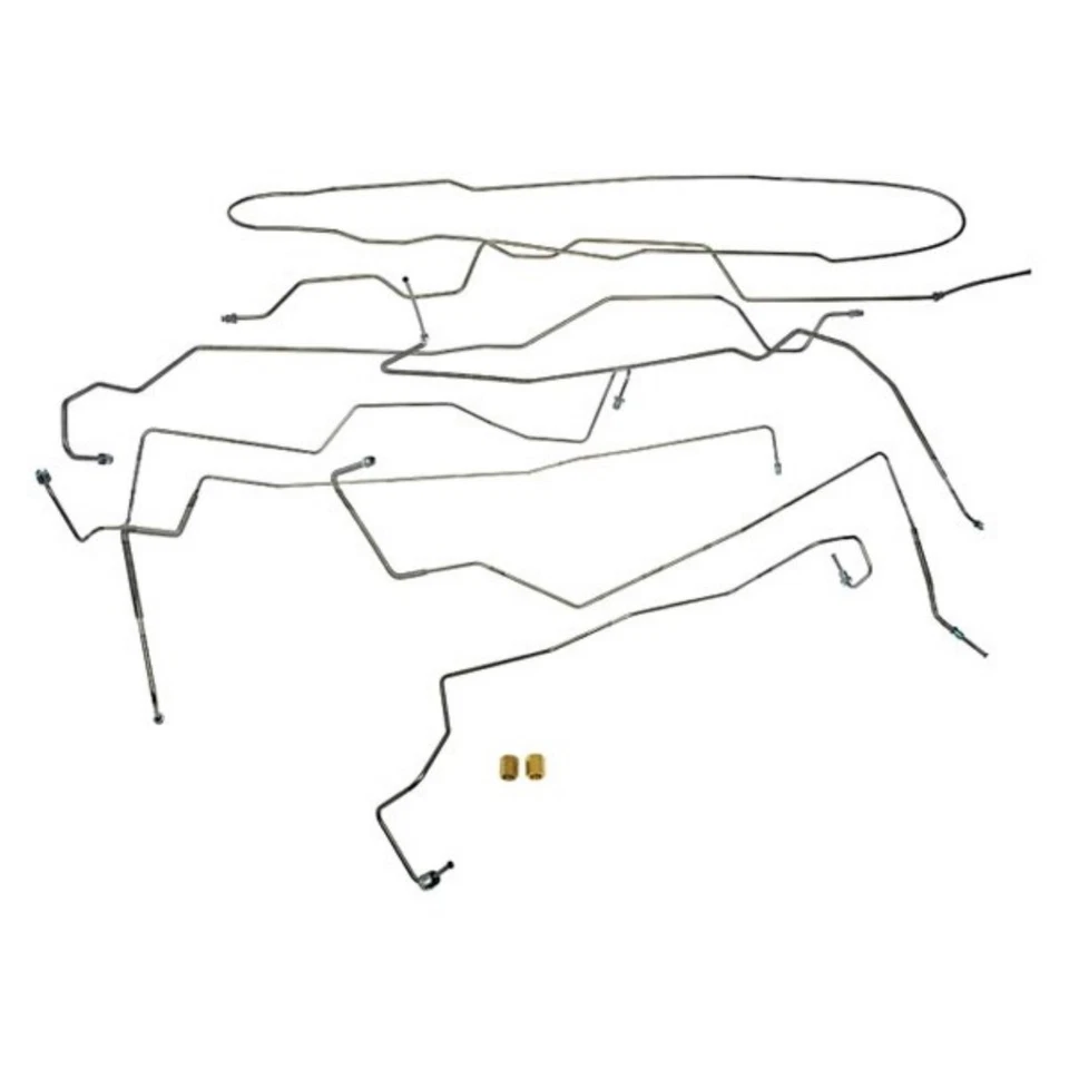 Juego de línea hidráulica de freno con accesorios para Ford F-250/F-350 Super Duty 2001-2004 Foto 1 de 4