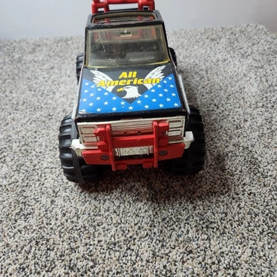 Vintage 1983 Tonka Toy Chevrolet C10 Squarebody Pickup Truck Stamped Steel Shell - Image 1 of 4