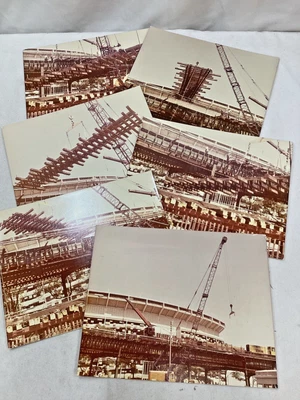 New York Mets Shea Stadium & 7 Line Subway Construction Early 1964 Picture Lot - Image 1 of 4