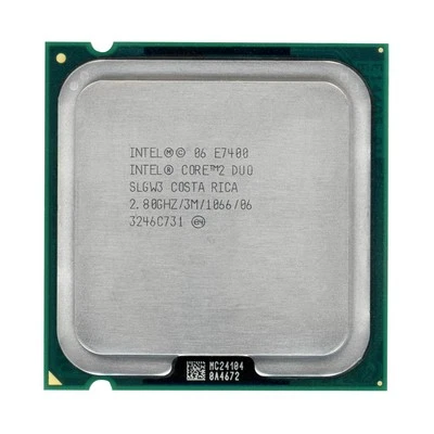 Intel Core 2 Duo E7400 SLGW3 S.775 2.8GHz 3MB - Image 1 of 2