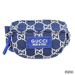 Bolso Cinturón Gucci GG Ripstop Nylon Azul | 767934 FACUD 8449 - Imagen 1 de 3