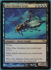 Glen Elendra Liege FOIL Shadowmoor HEAVILY PLD Rare CARD (117633) ABUGames