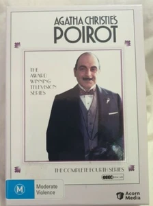 Agatha Christie - Poirot : Series 4 (DVD, 2008, 4-Disc Set) - Picture 1 of 3