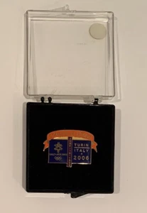 Salt Lake City 2002 Olympics Pin Congratulations Turin Italy 2006 Limited Editio - Picture 1 of 4