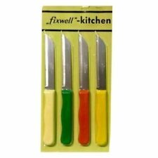 Fixwell Knife Extremely Sharp and Long-Lasting Knife Multi Color Use 4 Pcs