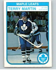 1982-83 O-Pee-Chee #329 Terry Martin  Toronto Maple Leafs V59397