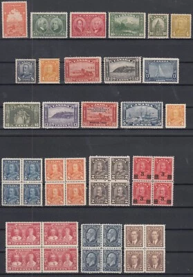 QO24801/ CANADA – 1927 / 1950 MINT SELECTION – CV 990 $ - Image 1 of 4