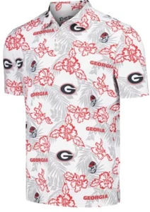 REYN SPOONER UGA GEORGIA BULLDOG GOLF PERFORMANCE POLO 2XL - VENDITA AL DETTAGLIO $90 - Foto 1 di 2