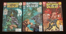 BATMAN: WILDCAT #1 2 3 - Complete Series (DC 1997) 9.4 NM
