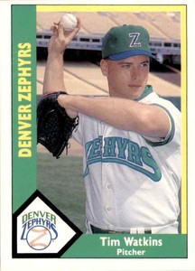 1990 Denver Zephyrs CMC Tim Watkins #3