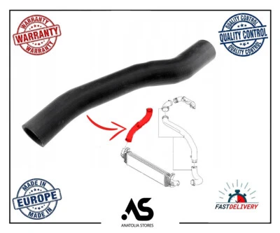 Manguera turbo tubo intercooler derecha para Ford Focus II Focus C-Max 1.6 TDCi 1525112 - Imagen 1 de 4