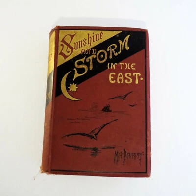 1880 SUNSHINE AND STORM IN THE EAST Mrs. Brassery CRUISES TO CYPRUS MAPS ILLUS  - Image 1 of 4