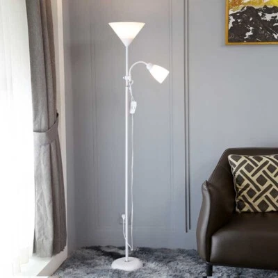 LED Stehleuchte Stehlampe Flexibler Schwanenhals Leselampe Modern Standleuchte - Bild 1 von 4