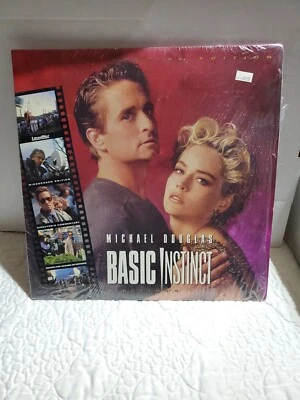 Basic Instinct Director's Cut Laserdisc: Michael Douglas, Sharon Stone  - Image 1 of 4