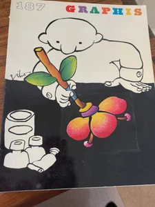 7 GRAPHIS MAGAZINES #187, 191, 197, 199, 213, 215, 242 GRAPHIC DESIGN(1977-1986) - Bild 1 von 9