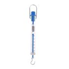 Scientific Plastic Tubular Spring Scale 500g/5N Weight Capacity Blue for School