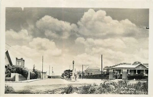 Tarjeta postal RPPC 25-3904 León México Av Chipas Obregón década de 1930 - Imagen 1 de 2
