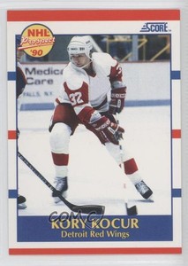 1990-91 Score Prospect Kory Kocur #384 Rookie RC
