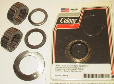 40-54 Knucklehead Panhead SPROCKET SHAFT BEARING KIT - Image 1 of 4