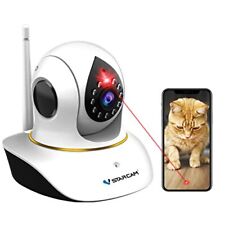 Pet Camera, Cat Camera with Laser Wireless Dog Camera 1080P Cat Toys, Night V...