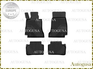 NUEVO LHD NEGRO ALFOMBRILLAS GOMA FORROS MERCEDES BENZ W213 2013-2023 CLASE E - Imagen 1 de 4
