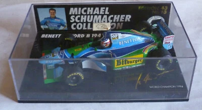 Minichamps Michael Schumacher collection Benetton Ford world champion 1994 - Photo 1/4