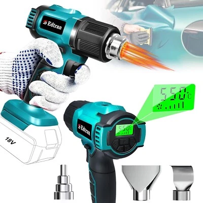 Cordless Heat Gun for Makita 18v Battery, Hot Air Gun for Shrink Tubing,PVC Wrap - Image 1 of 4