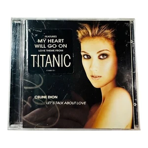 Celine Dion Lets Talk About Love CD Album Featuring My Heart Will Go On Titanic - Imagen 1 de 2