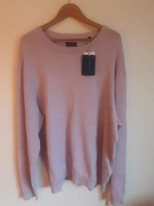 Mens GANT 4XL Pullover Jumper 100% Cotton Rib Crew Neck Sweater RRP£120 - Picture 1 of 9