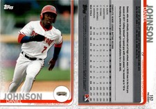 Daniel Johnson 2019 Topps Pro Debut Baseball Card 157 Harrisburg Senators
