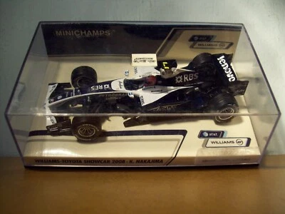 1/43 MINICHAMPS 400 080078 WILLIAMS TOYOTA 2008 SHOWCAR KASUKI NAKAJIMA - Image 1 of 4