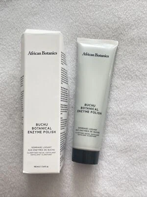 African Botanics Buchu Botanical Enzyme Polish 3,4 oz - Caja dañada Foto 1 de 4