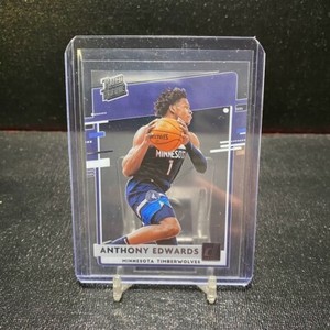 2020-21 Panini Clearly Donruss ANTHONY EDWARDS RC - Rated Rookie