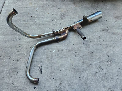 1980 Yamaha XS850 XS850G Right Muffler Exhaust Pipe HEADER USED OEM - Image 1 of 4