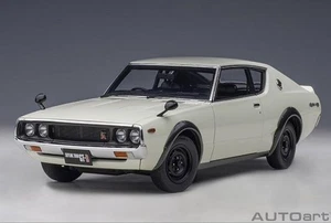 AutoArt 1/18 Skyline GT-R Kenmeri White Diecast Model Car Unopened - Picture 1 of 10