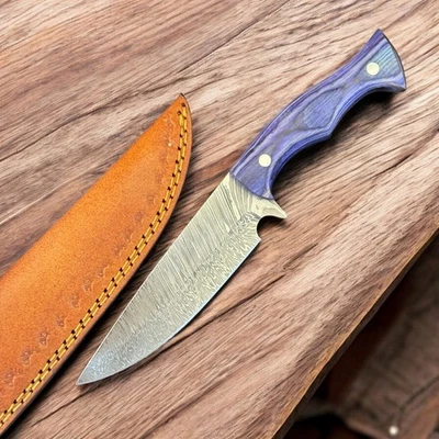 10" Firestorm Damascus Steel Hunting knife for Camping B 287,,, - Image 1 of 4