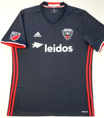 Adidas D.C. UNITED 2016/17 L Home Football Shirt Soccer Jersey DC Top Kit MLS - Image 1 of 4