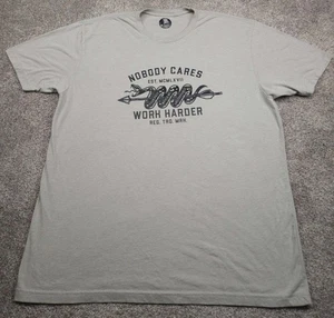 Cameron Hanes T Shirt Mens 2XL Beige Breathable Stretch Double Sided Work Harder - Picture 1 of 14