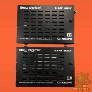 Key Digital KD-X222PO Power over HDBaseT/HDMI Extender - gebrauchtes Set - Bild 1 von 8