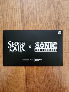 IN HAND MTG Secret Lair x Sonic The Hedgehog Friends and Foes Foil Sealed - Picture 1 of 2