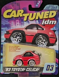 Car Tuned 85 Toyota Sprinter Red #06 JDM Series 2 1/64 - Picture 1 of 2