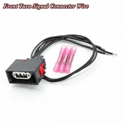 1 Pcs Car Front Turn Signal Connector Wire Harness For Jeep Wrangler JK 2007-18 - Image 1 of 4