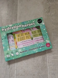 Beauty Mask Set X3 Oh K! Hydration Heroes Hydrate Moisturise & Peel New In Box - Picture 1 of 8